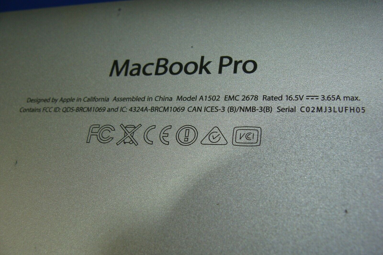 MacBook Pro A1502 13