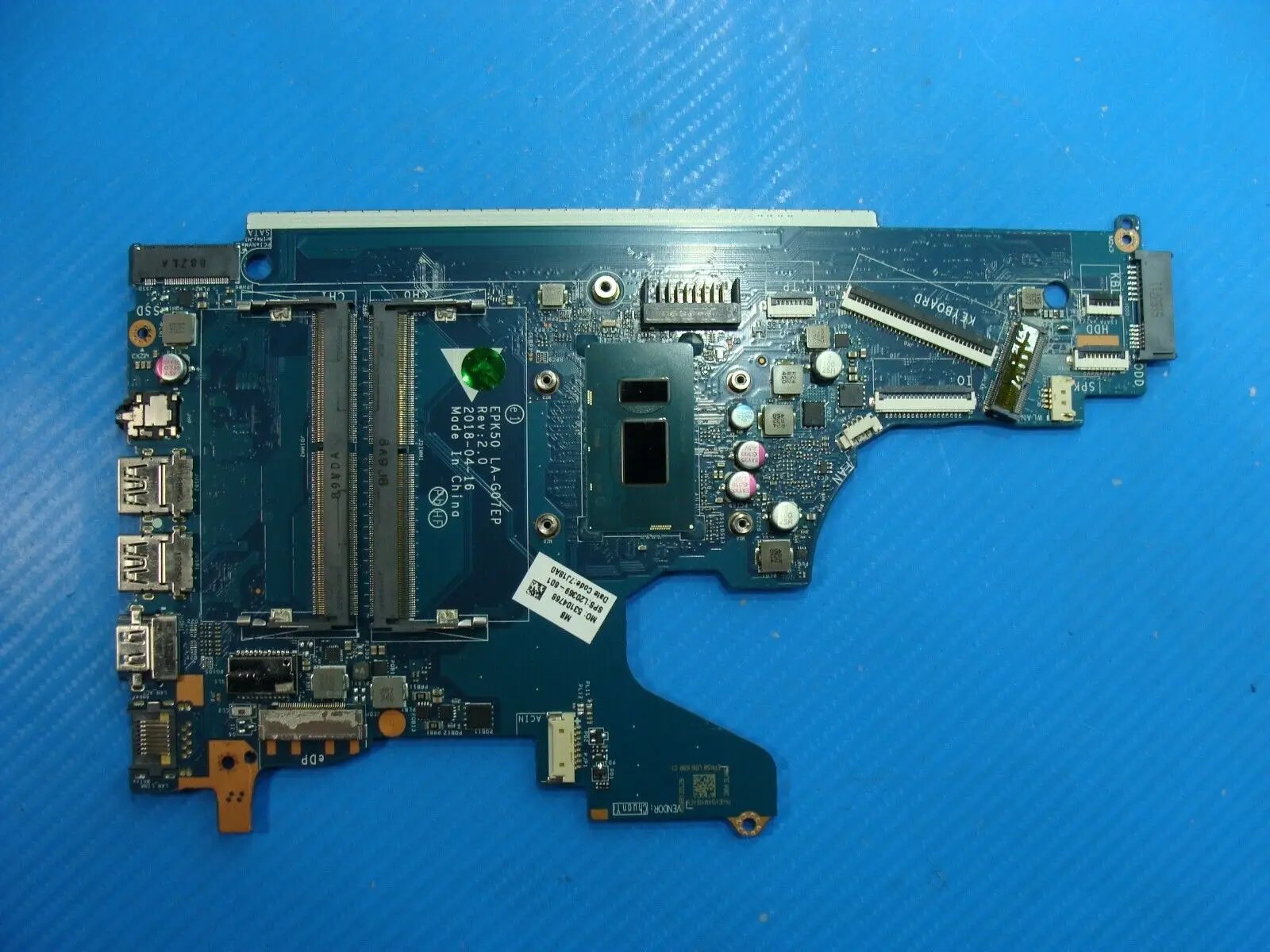 HP 15-da0002dx 15.6