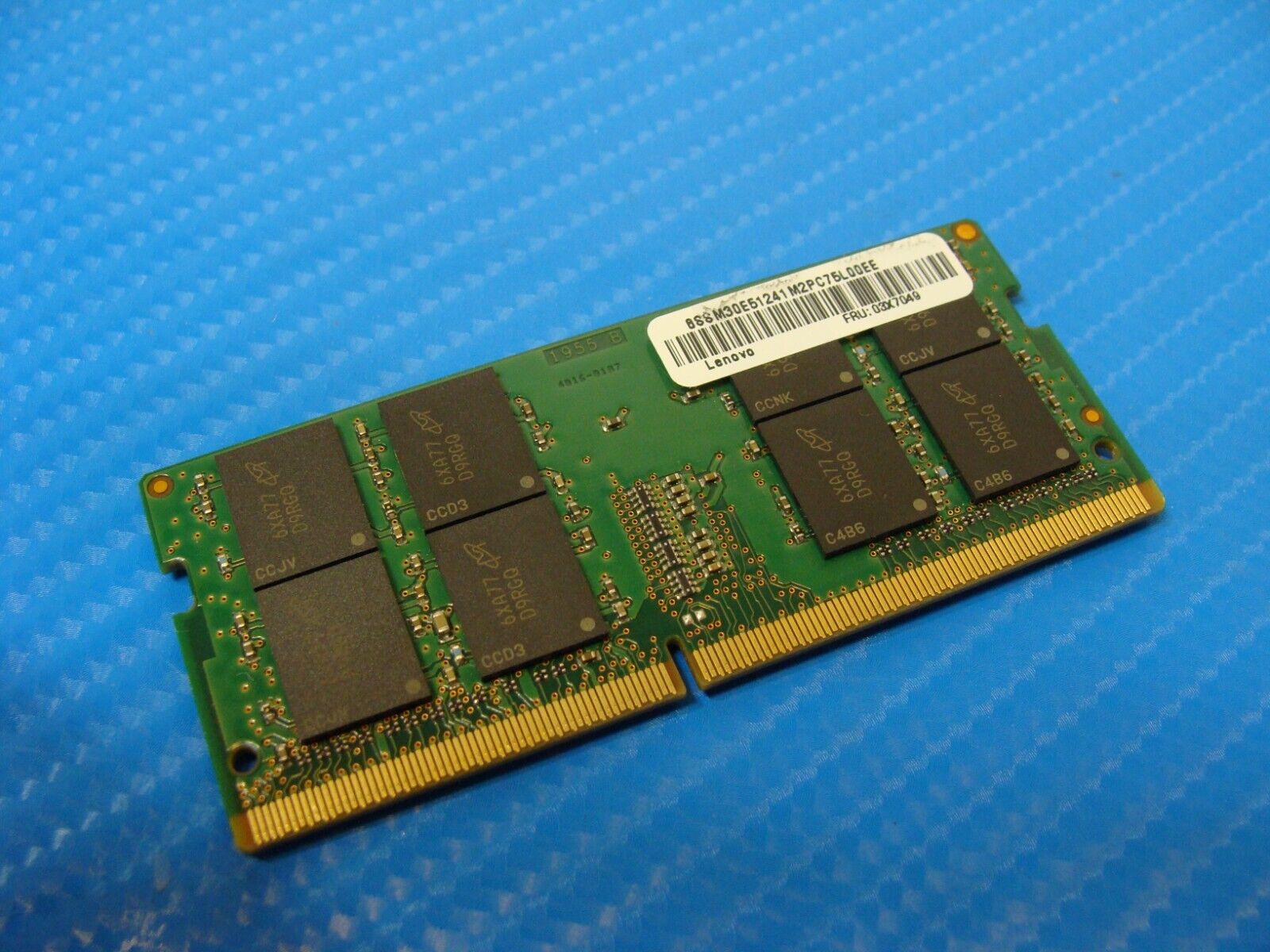 Lenovo X260 So-Dimm Micron 8GB 2Rx8 Memory RAM PC4-2133P MTA16ATF1G64HZ-2G1A2