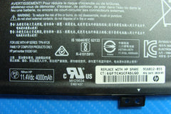 HP Pavilion x360 15-br080wm 15.6" Battery 11.4V 48Wh 4000mAh wa03xl 916812-855 