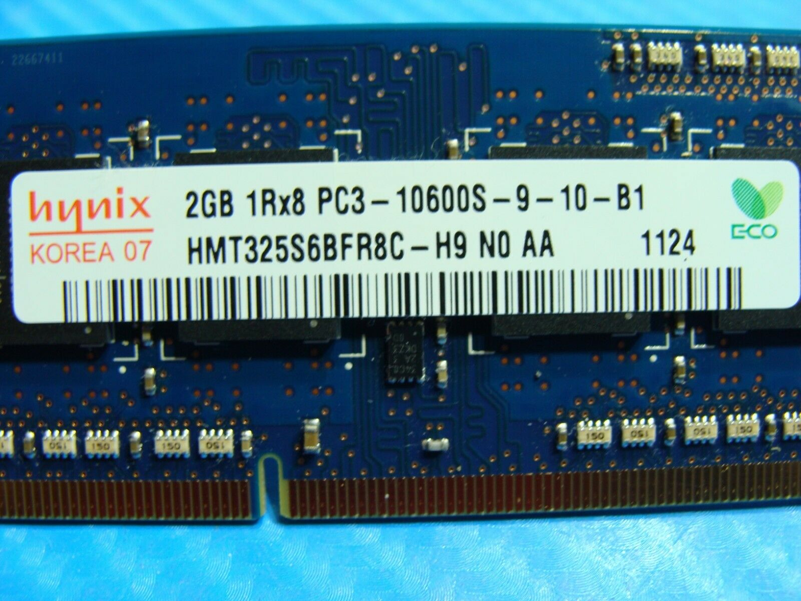 MacBook A1278 Hynix 2GB Memory RAM PC3-10600S SO-DIMM HMT325S6BFR8C-H9 661-5860 - Laptop Parts - Buy Authentic Computer Parts - Top Seller Ebay