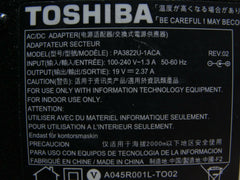 Genuine Toshiba AC Adapter Power Charger 19V 2.37A 45W PA3822U-1ACA G71C000AR410 - Laptop Parts - Buy Authentic Computer Parts - Top Seller Ebay