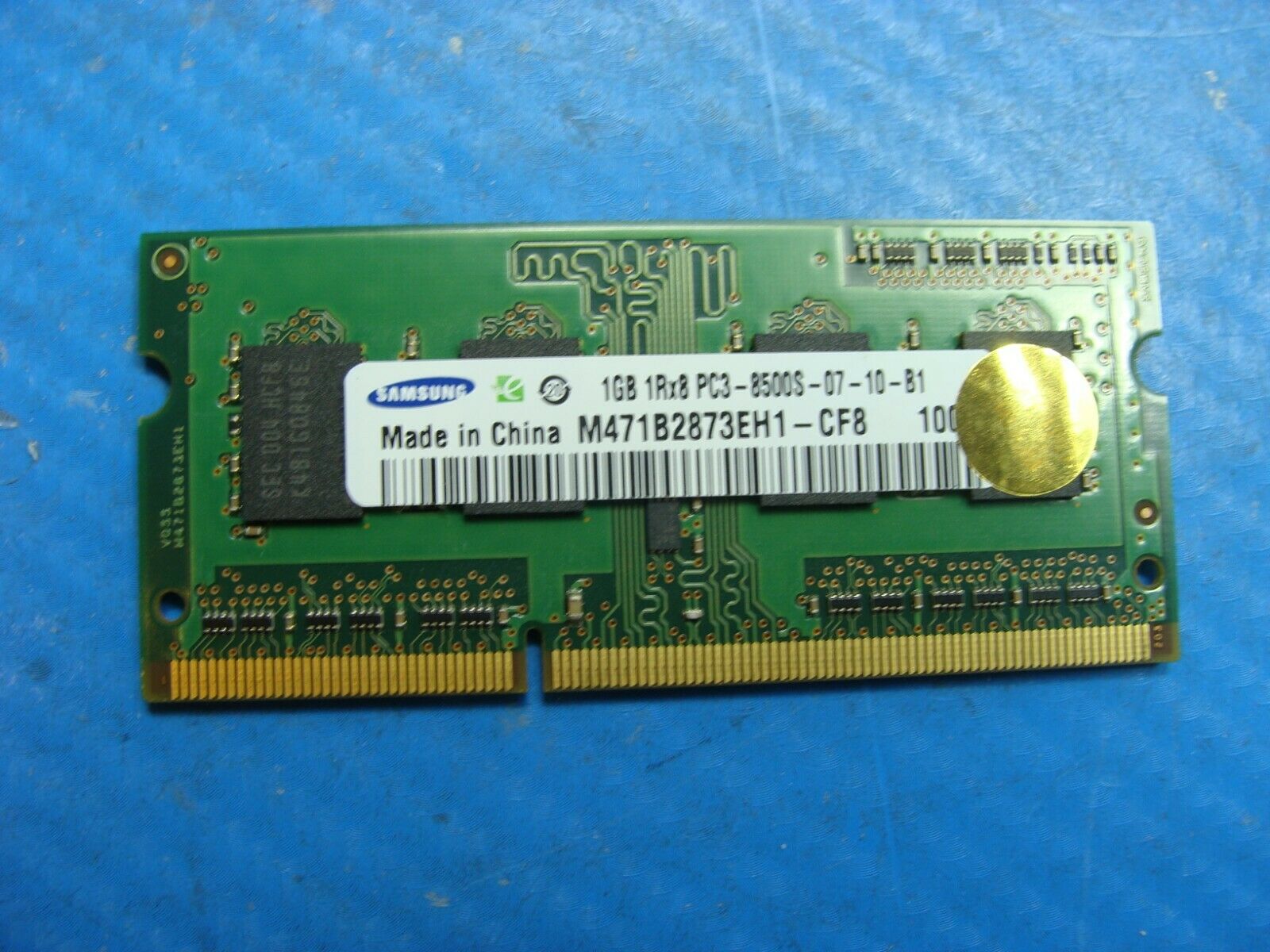 Macbook Pro A1278 Samsung 1GB 1Rx8 PC3-8500S SO-DIMM RAM Memory M471B2873EH1-CF8 - Laptop Parts - Buy Authentic Computer Parts - Top Seller Ebay