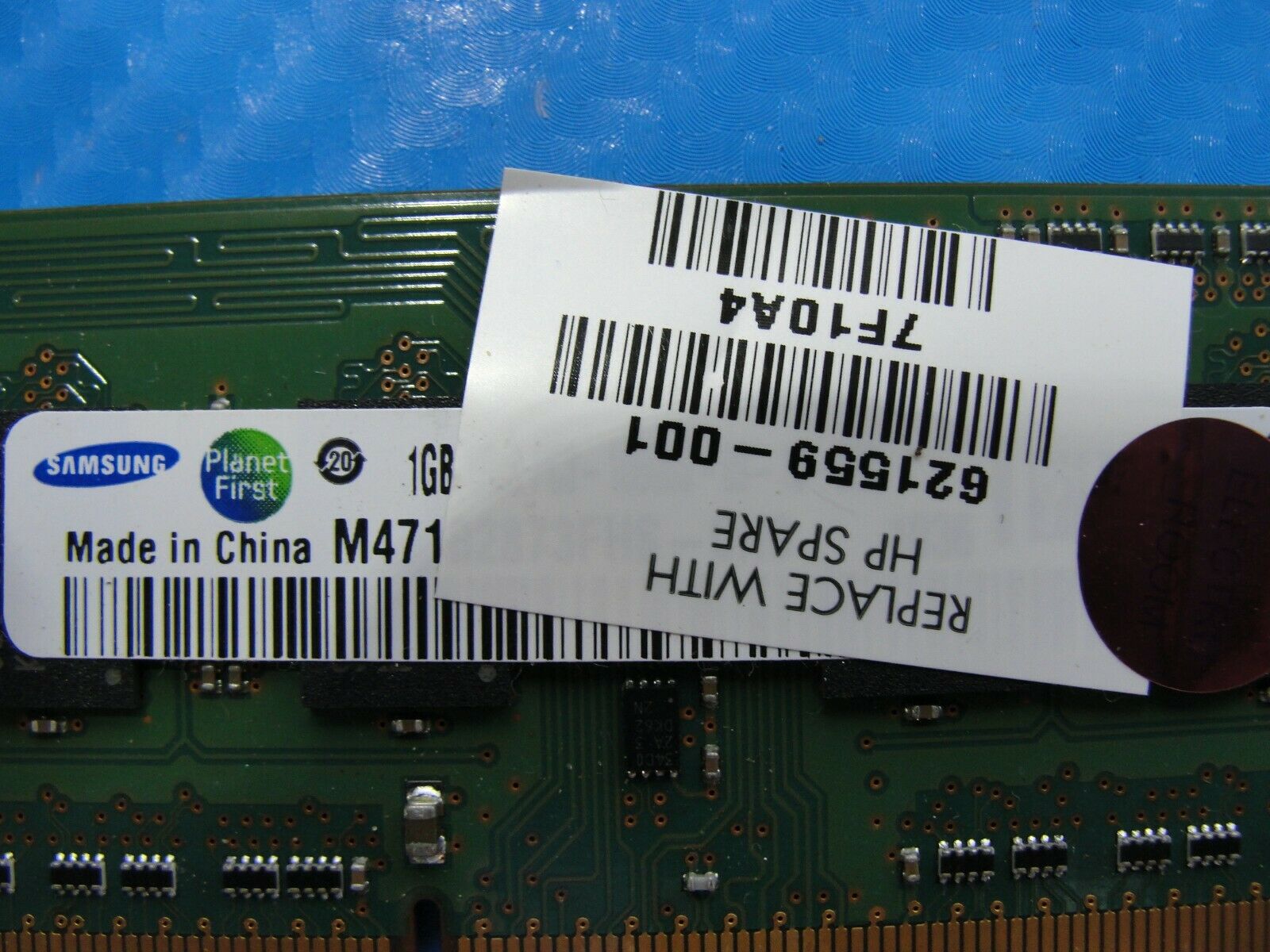 HP CQ56-115DX Laptop Samsung 1GB x2 Memory PC3-10600S-09-10-ZZZ M471B2873FHS-CH9 - Laptop Parts - Buy Authentic Computer Parts - Top Seller Ebay