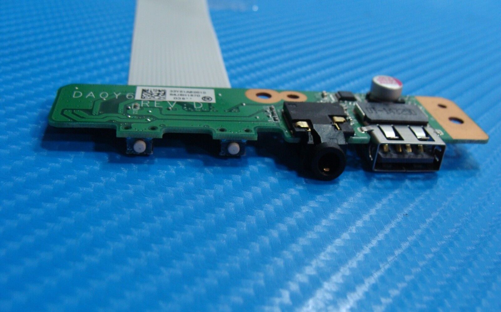 HP Envy x360 15.6” 15-u011dx OEM Laptop USB Audio Port Board w/Cable 33Y61AB0010