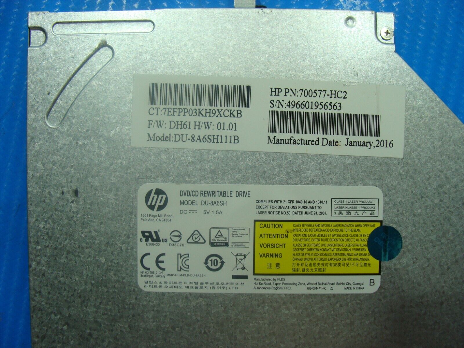 HP 15-ac163nr 15.6