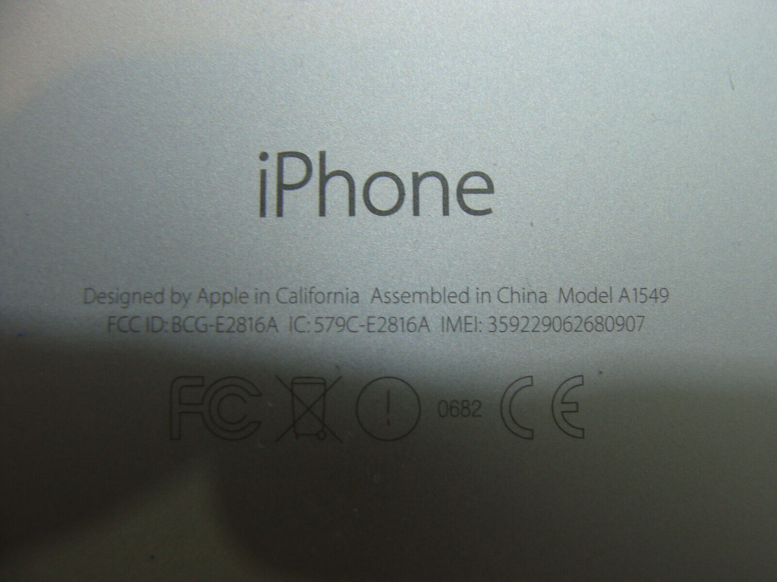 iPhone 6 A1549 4.7