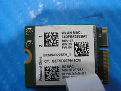 HP EliteBook 745 G3 14" Wireless WiFi Card 797884-001 BCM943228Z