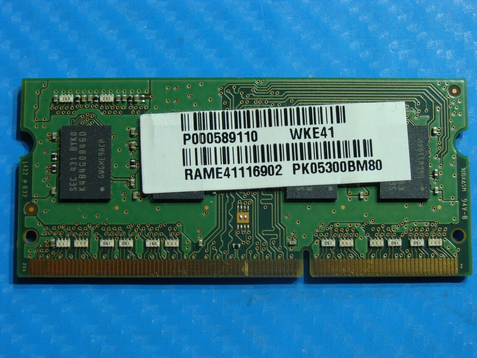 Toshiba C55 SO-DIMM Samsung 4GB Memory PC3L-12800S-11-13-B4 M471B5173DB0-YK0 - Laptop Parts - Buy Authentic Computer Parts - Top Seller Ebay