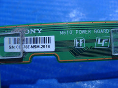 Sony Vaio 17.1" PCG-8Z2L Genuine Laptop M610 Power Board w/ Cable GLP* Sony