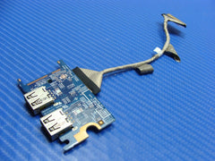 Dell Inspiron 15-7537 15.6" Genuine Laptop Dual USB Port Board with Cable 53HW4 Dell