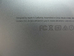 Macbook Air A1466 13" 2015 MJVE2LL/A Genuine Bottom Case Silver 923-00505 Apple