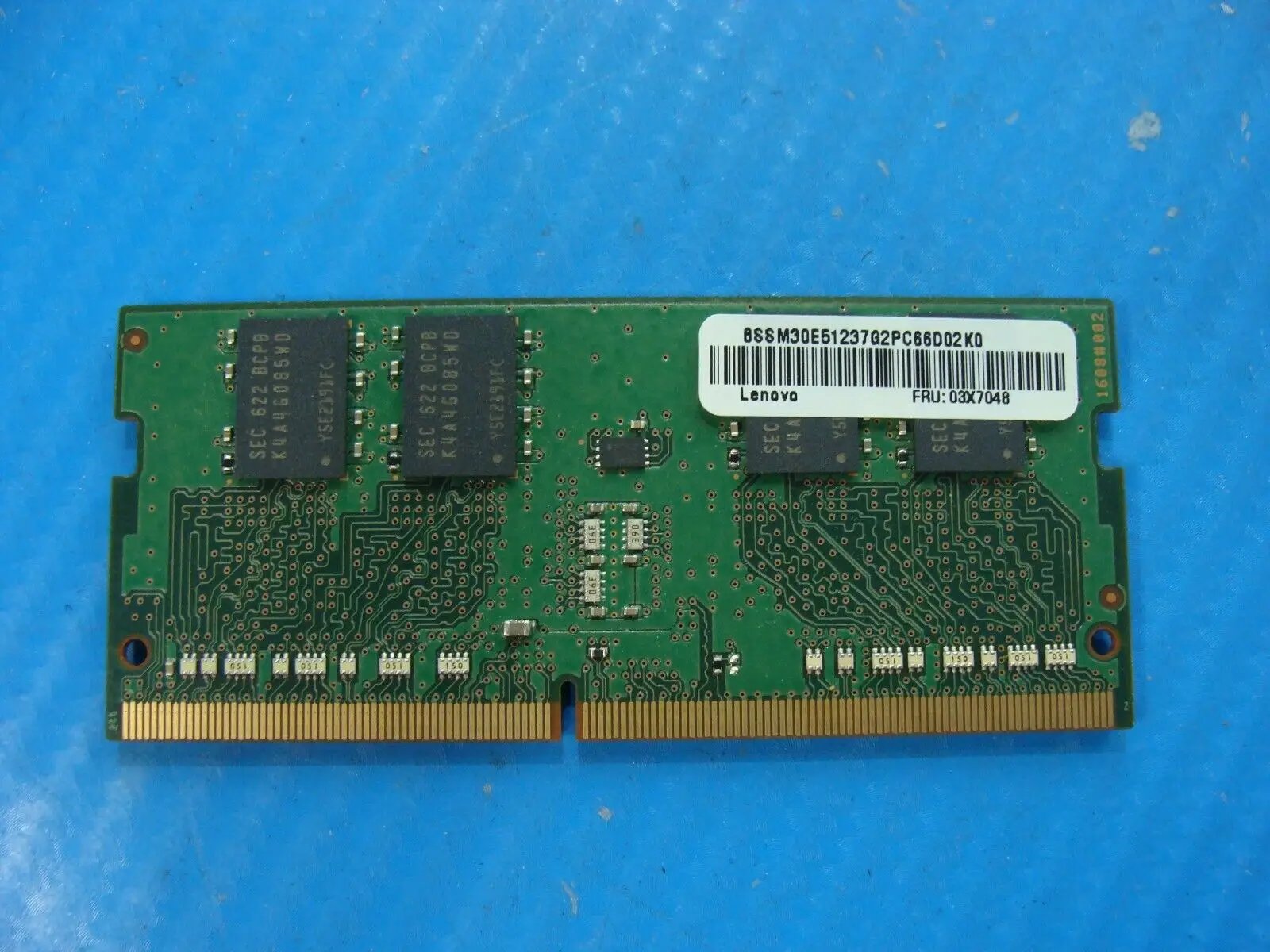 Lenovo T460s So-Dimm Samsung 4GB 1Rx8 Memory RAM PC4-2133P M471A5143DB0-CPB