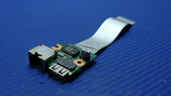 HP Pavilion 17.3" 17-E118DX Genuine USB LAN Port Board w/Cable DA0R65TB6D0 GLP* HP