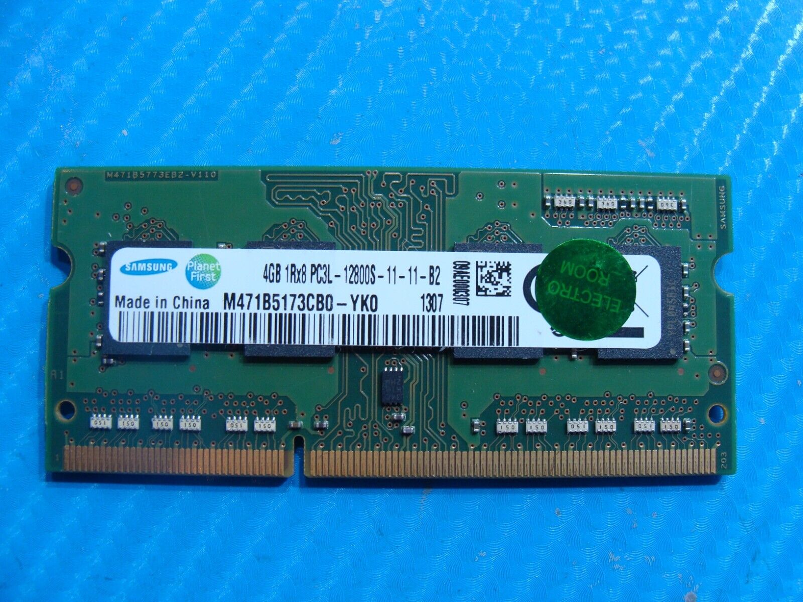Lenovo T450s Samsung 4GB 1Rx8 PC3L-12800S SO-DIMM Memory RAM M471B5173CB0-YK0