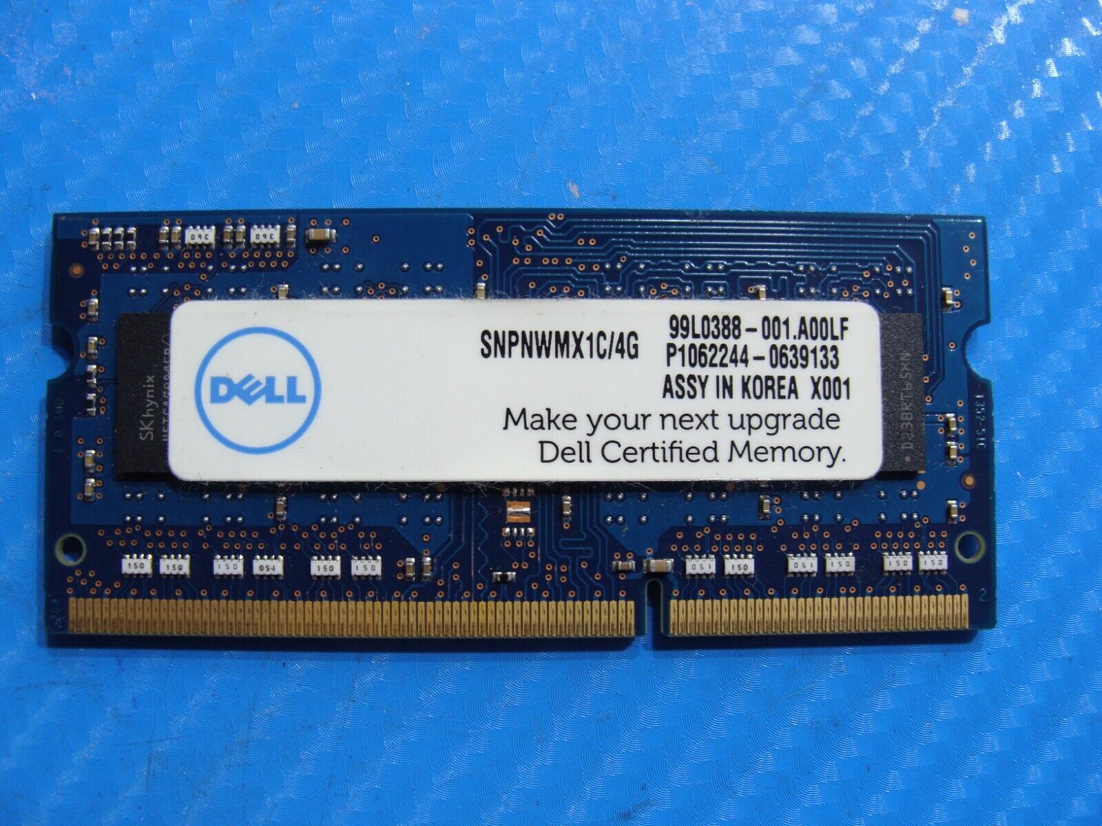 Dell 15 7559 SK Hynix 4GB 1Rx8 PC3L-12800S SO-DIMM Memory RAM HMT451S6AFR8A-PB