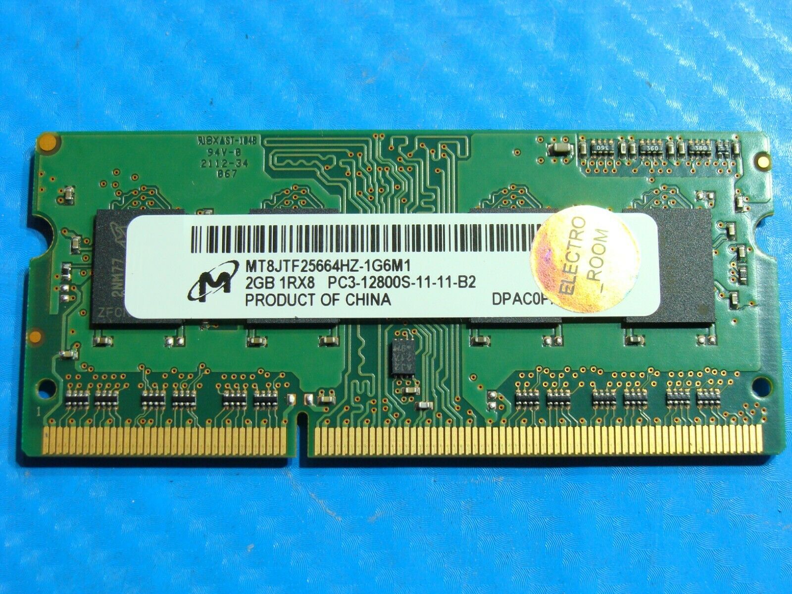 MacBook Pro A1286 Micron 2GB PC3-12800S SO-DIMM RAM Memory MT8JTF25664HZ-1G6M1 - Laptop Parts - Buy Authentic Computer Parts - Top Seller Ebay