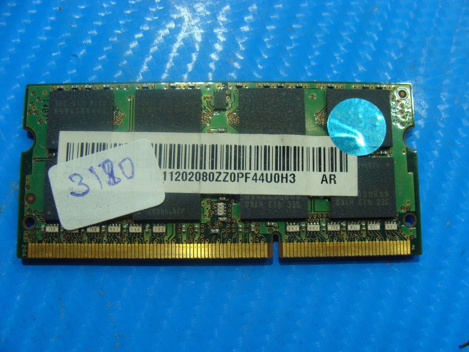 Lenovo G50-70 So-Dimm Samsung 8GB 2Rx8 Memory RAM PC3L-12800S M471B1G73QH0-YK0