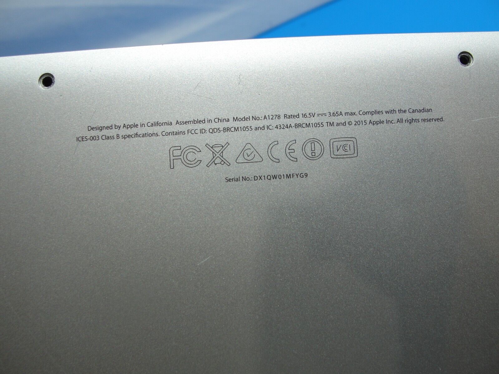 MacBook Pro A1278 13