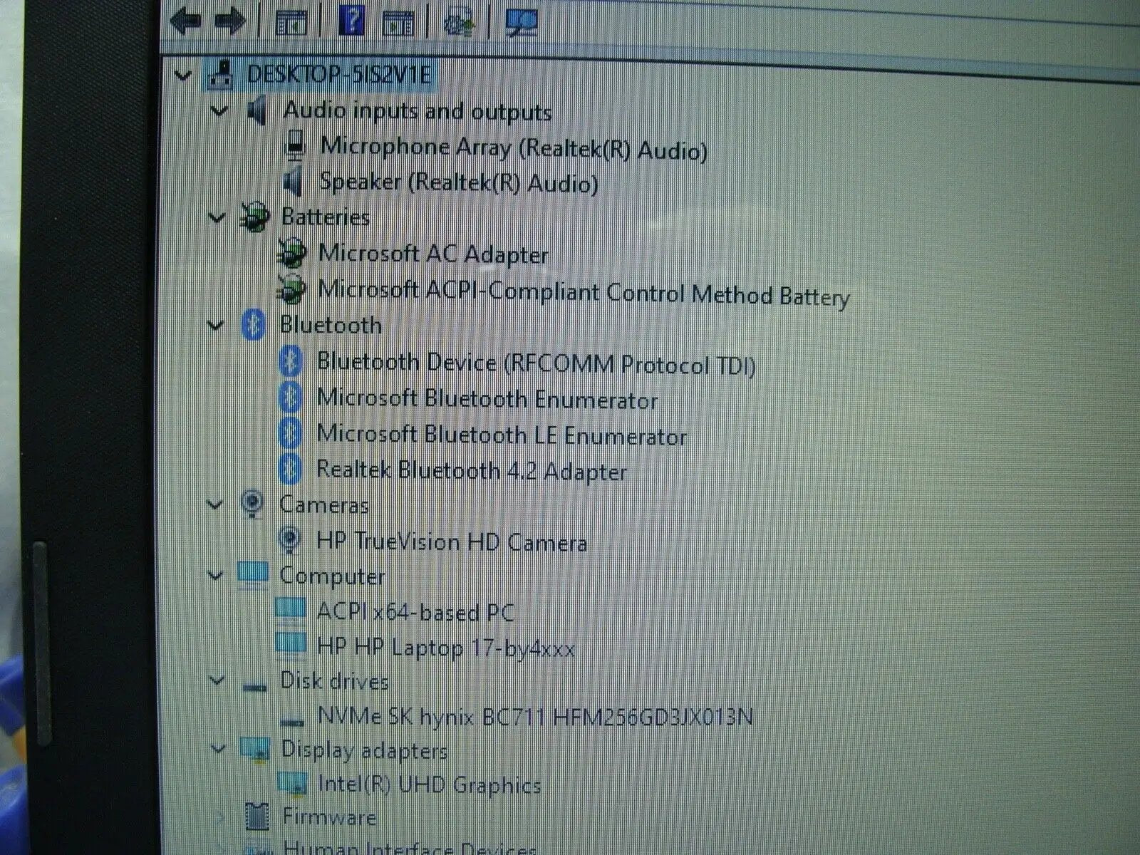 HP 17-BY4013DX 17.3