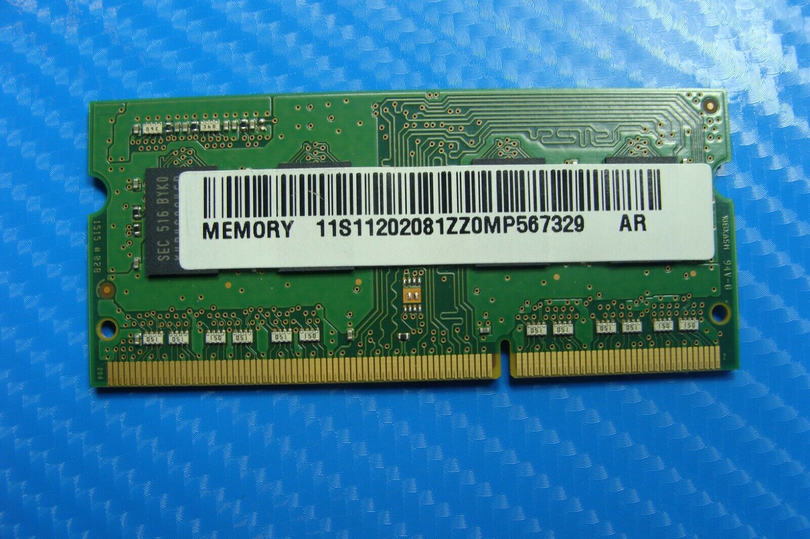 Lenovo Y50-70 Samsung 4Gb 1rx8 pc3l-12800s SO-DIMM Memory RAM m471b5173db0-yk0 