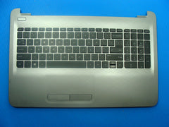 HP 15-ac163nr 15.6" Palmrest w/Touchpad Keyboard AP1EM000332