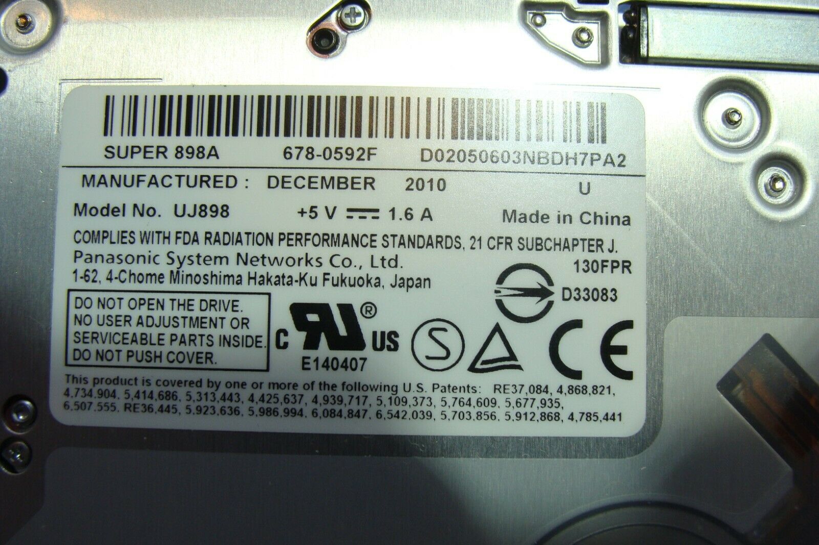 MacBook Pro A1278 MC700LL/A Early 2011 13