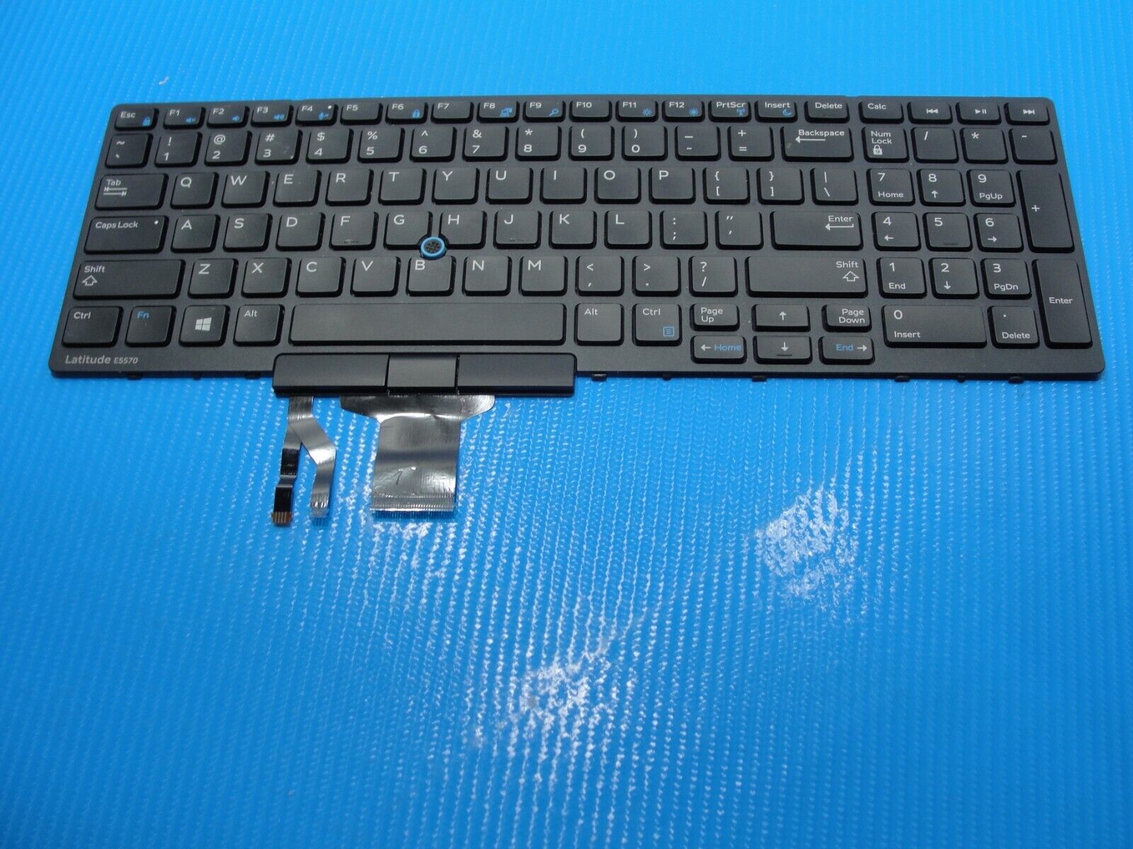 Dell Latitude 15.6” E5570 Genuine Laptop US Keyboard PK1313M2A00 N7CXW