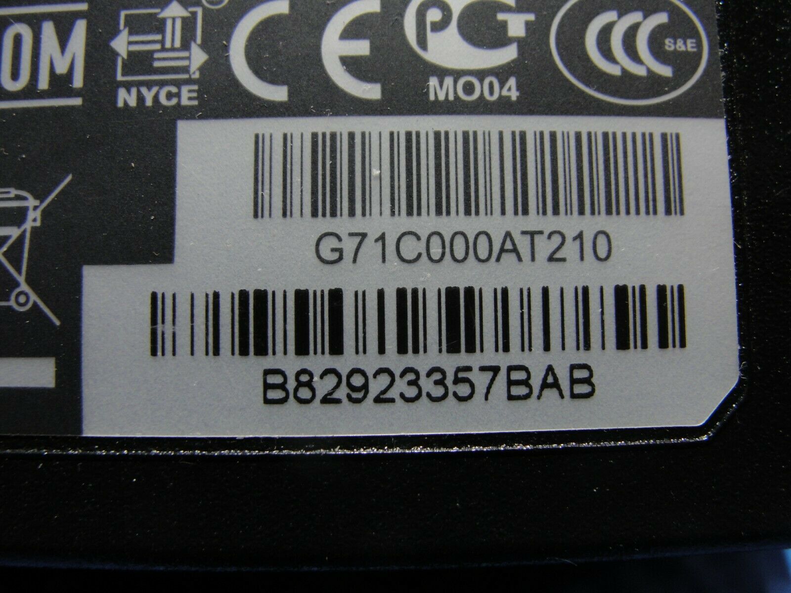 Genuine Toshiba AC Adapter Power Charger 19V 2.37A 45W PA3822U-1ACA G71C000AT210 - Laptop Parts - Buy Authentic Computer Parts - Top Seller Ebay