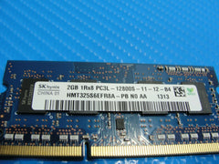 HP 15-b119wm SKhynix 2GB 1Rx8 PC3L-12800S SO-DIMM Memory RAM HMT325S6EFR8A-PB - Laptop Parts - Buy Authentic Computer Parts - Top Seller Ebay