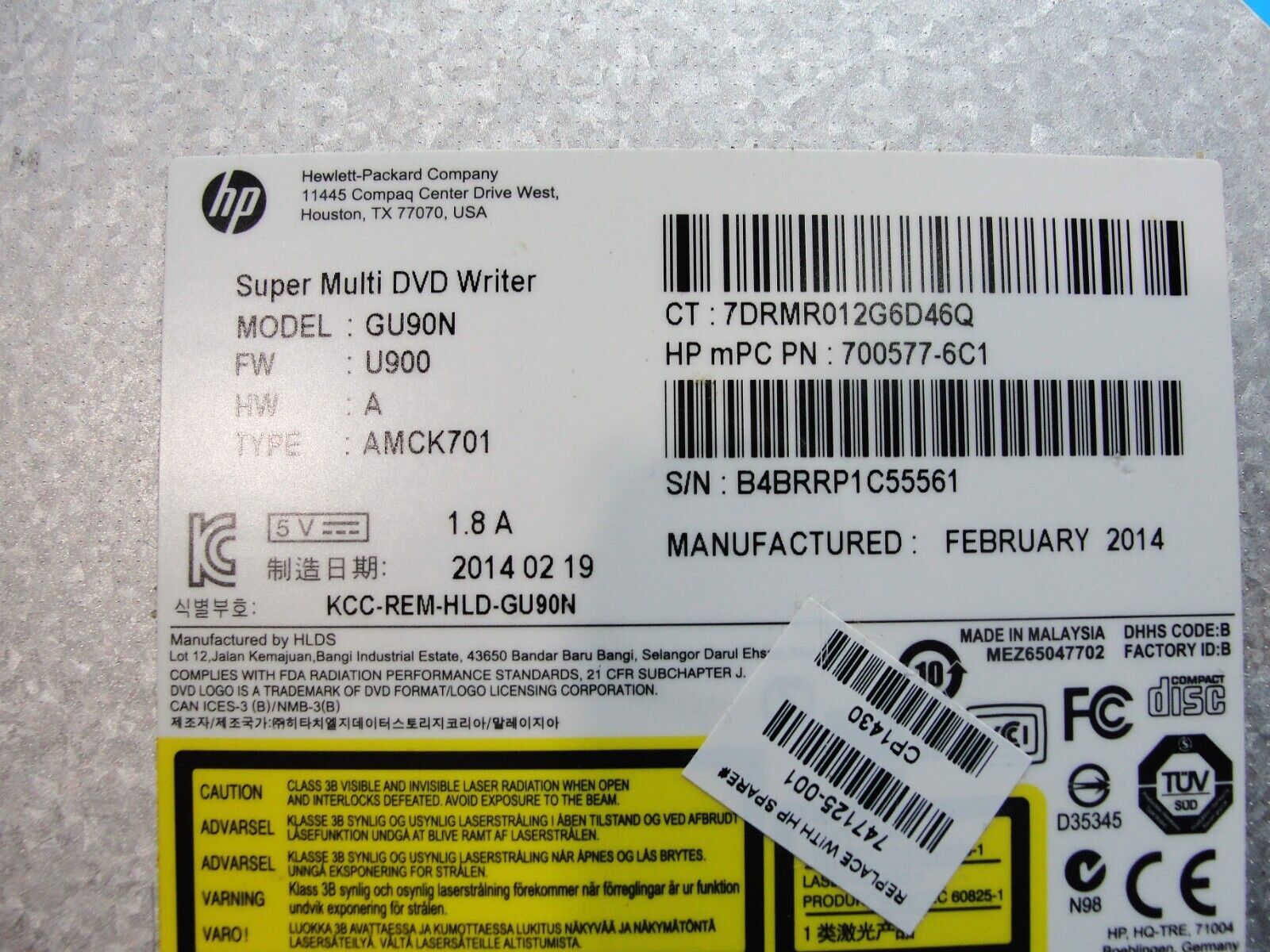 HP TouchSmart 15-Series 15.6