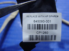 HP 2000-369WM 15.6" Genuine LCD LVDS Video Cable w/ WebCam 645093-001 ER* - Laptop Parts - Buy Authentic Computer Parts - Top Seller Ebay