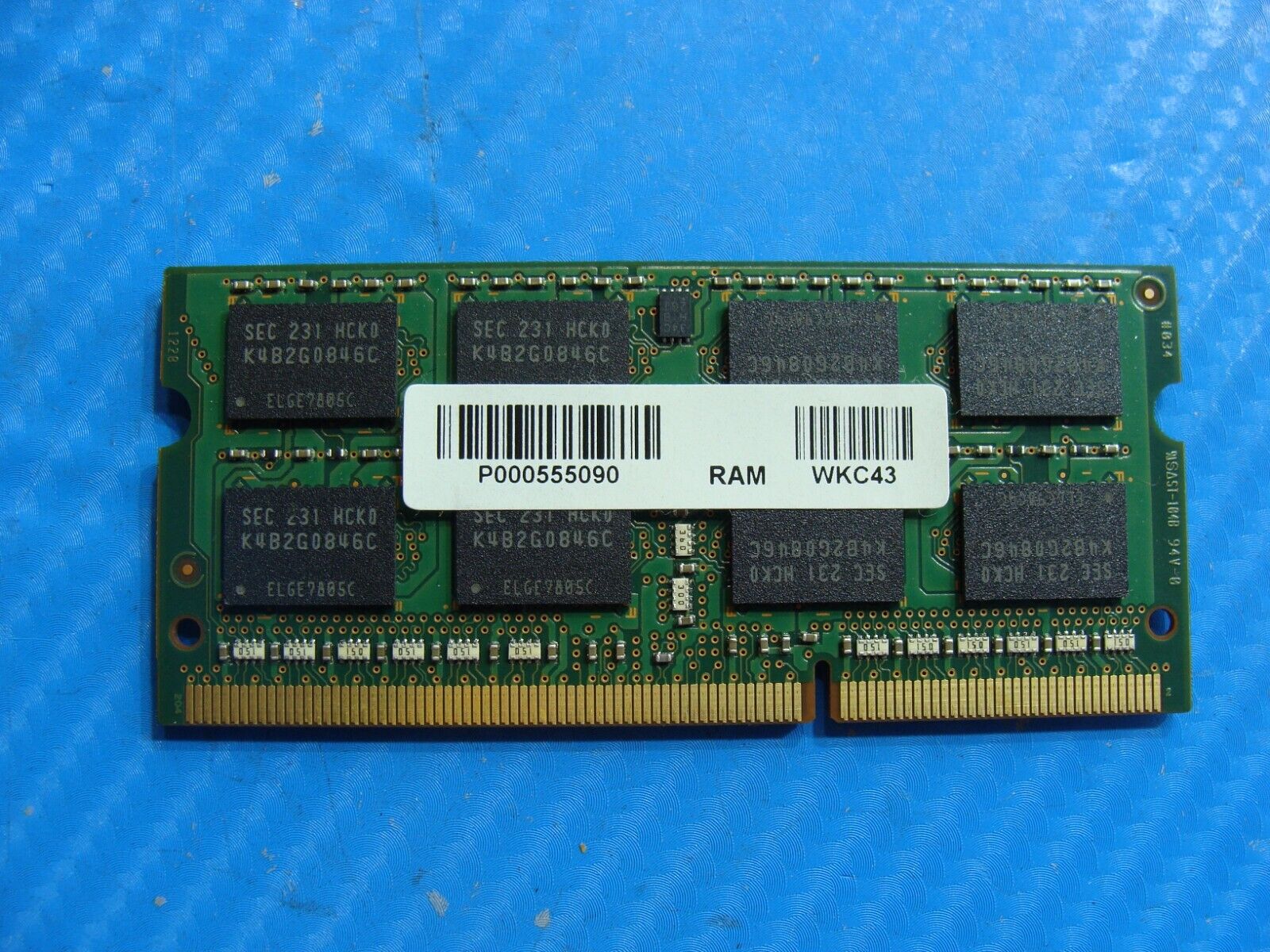 Toshiba P845t Samsung 4GB 2Rx8 PC3-12800S Memory RAM SO-DIMM M471B5273CH0-CK0