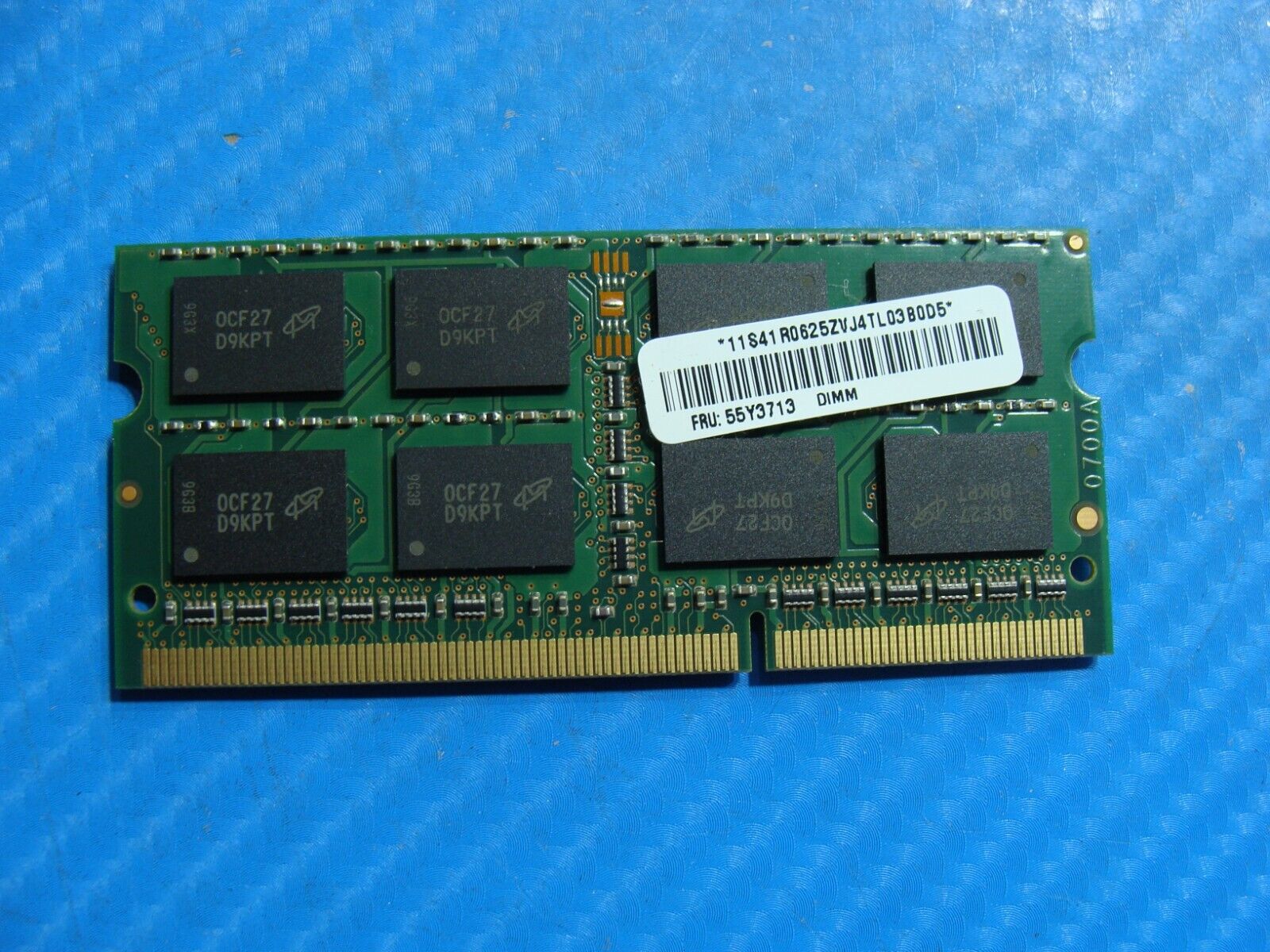 Lenovo T510 Micron 2GB 2Rx8 PC3-8500S SO-DIMM Memory RAM MT16JSF25664HZ-1G1F1