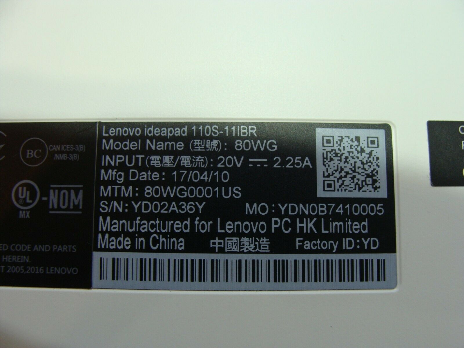 Lenovo IdeaPad 11.6