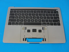 MacBook Pro A1706 13 2016 MLH12LL Top Case Battery Space Gray 661-05333 UNTESTED