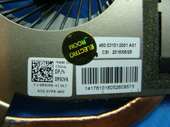 Dell Inspiron 15.6" 15 3558 OEM CPU Cooling Fan w/Heatsink R9JV6 460.03101.0061 Dell