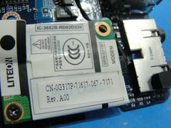 Dell Latitude E6400 14.1" Audio USB Ethernet Board w/Cable LS-3809P G317P WT189 