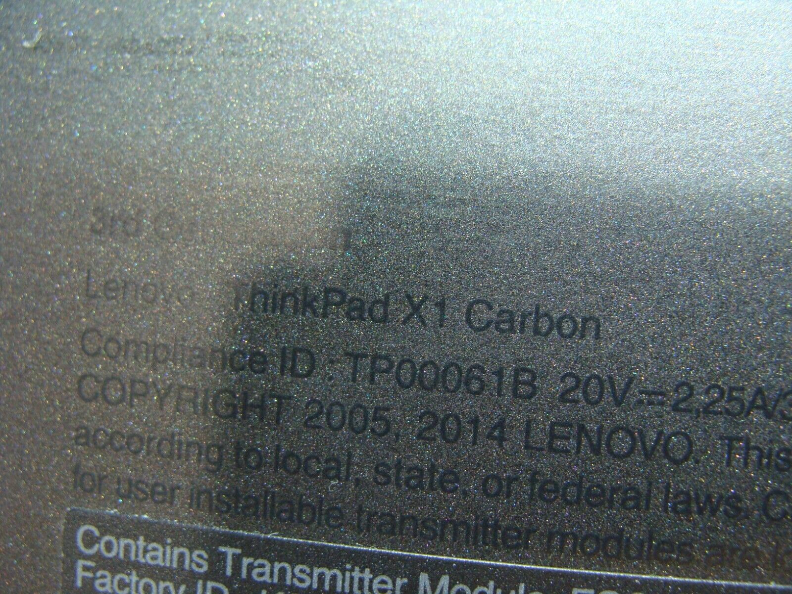 Lenovo ThinkPad X1 Carbon 3rd Gen 14