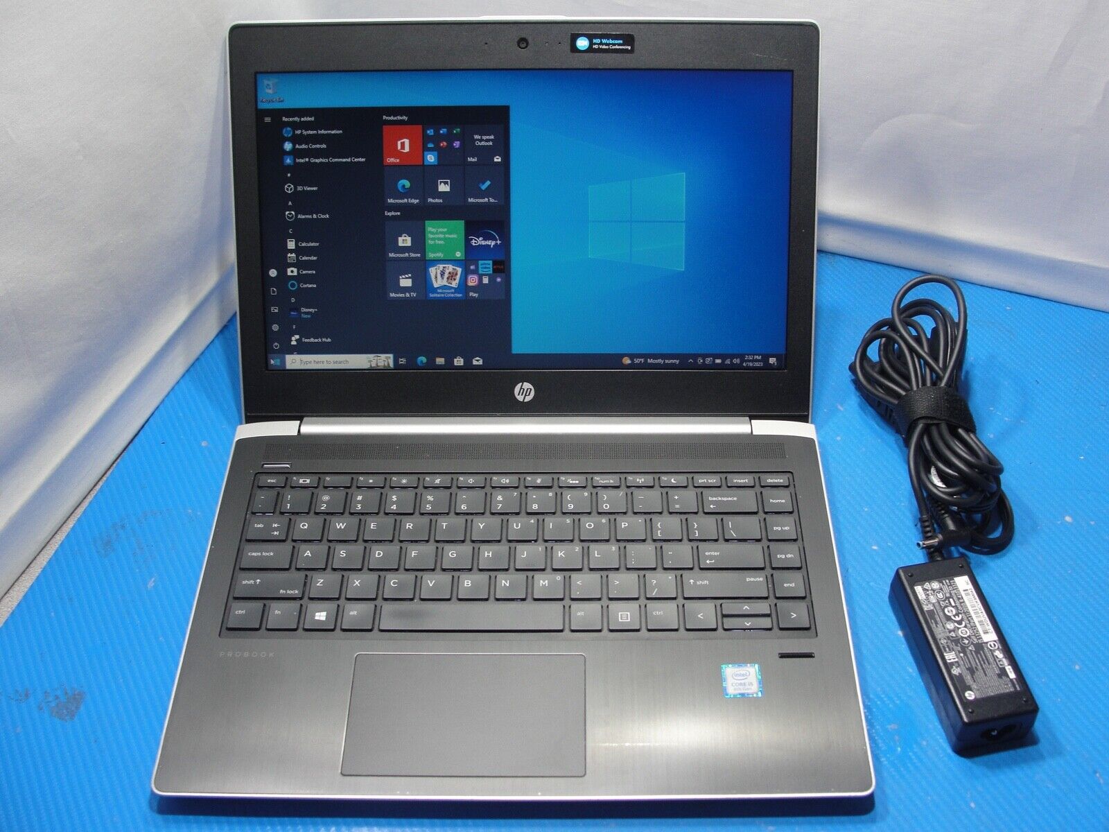 Excellent Battery HP ProBook 430 G5 i5-8250u 8GB 256GB SSD 1.6 GHz for Parts