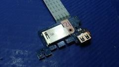 HP 15-ba009dx 15.6" Genuine Laptop USB SD Card Reader Board w/Cable LS-D702P HP