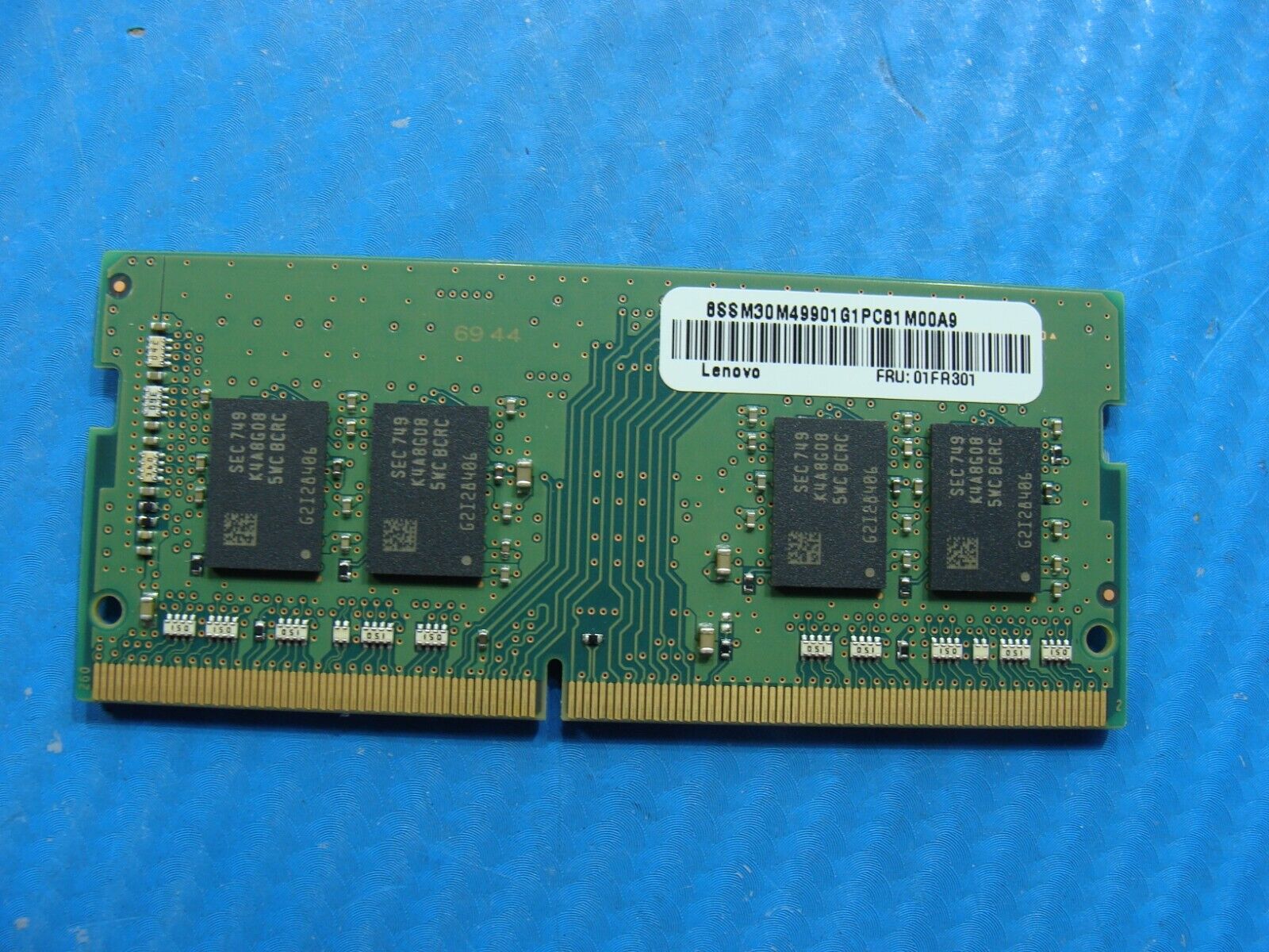 Lenovo T470s So-Dimm Samsung 8GB 1Rx8 Memory RAM PC4-2400T M471A1K43CB1-CRC