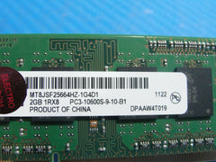 Dell Latitude 14" E6420 SO-DIMM RAM Memory 2GB PC3-10600S MT8JSF25664HZ-1G4D1 - Laptop Parts - Buy Authentic Computer Parts - Top Seller Ebay