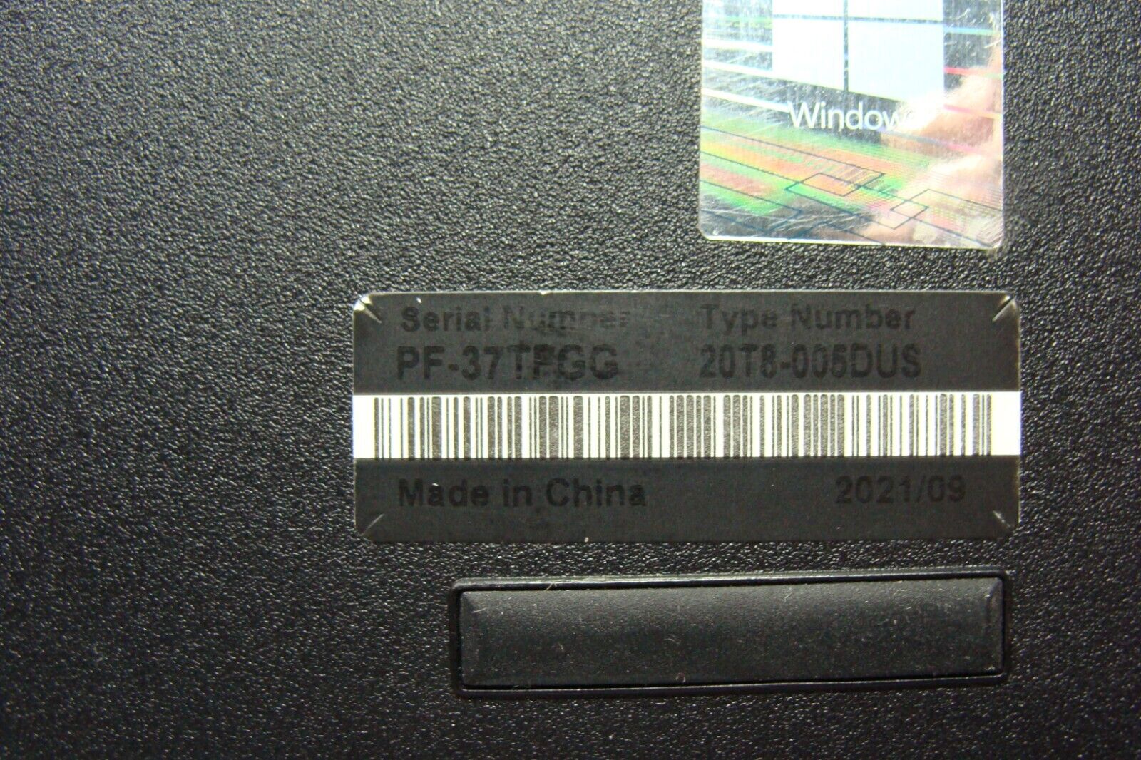 Lenovo ThinkPad E15 Gen 2 15.6 Genuine Bottom Case Base Cover AP1HK000300