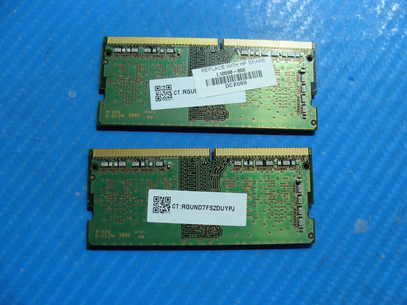 HP 15-dy1027od Samsung 8GB (2x4GB) PC4-2666V SO-DIMM Memory RAM M471A5244CB0-CTD