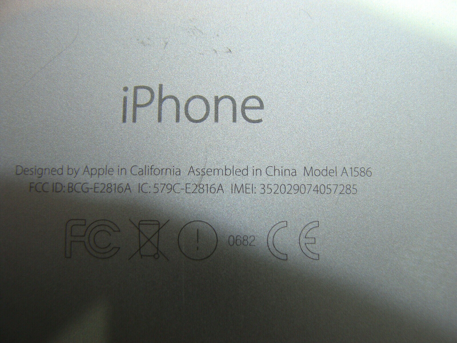 iPhone 6 A1586 4.7