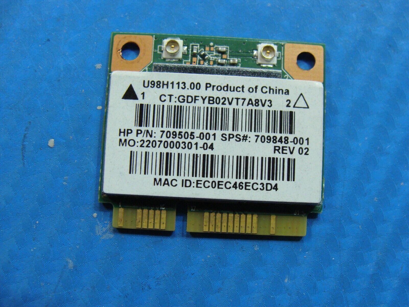 HP 15.6” 15-ro53cl Genuine Laptop Wireless WiFi Card 709505-001 709848-001