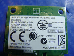 HP Stream 13-c010nr 13.3" Genuine Wireless Wifi Card 752597-001 753076-001 HP