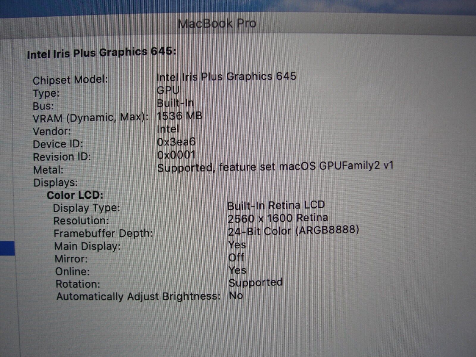 Apple MacBook Pro 13