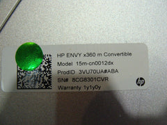 HP ENVY x360 15.6" 15m-cn0012dx Genuine Bottom Case Base Cover L20098-001